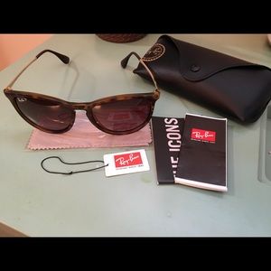 New Polarized Ray-Ban Erika Sunglasses
